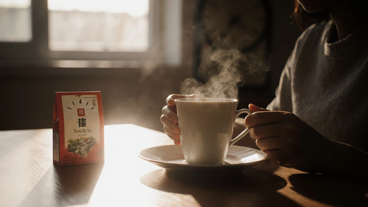 Можно ли пить чай Тяньши для похудения на голодный желудок?