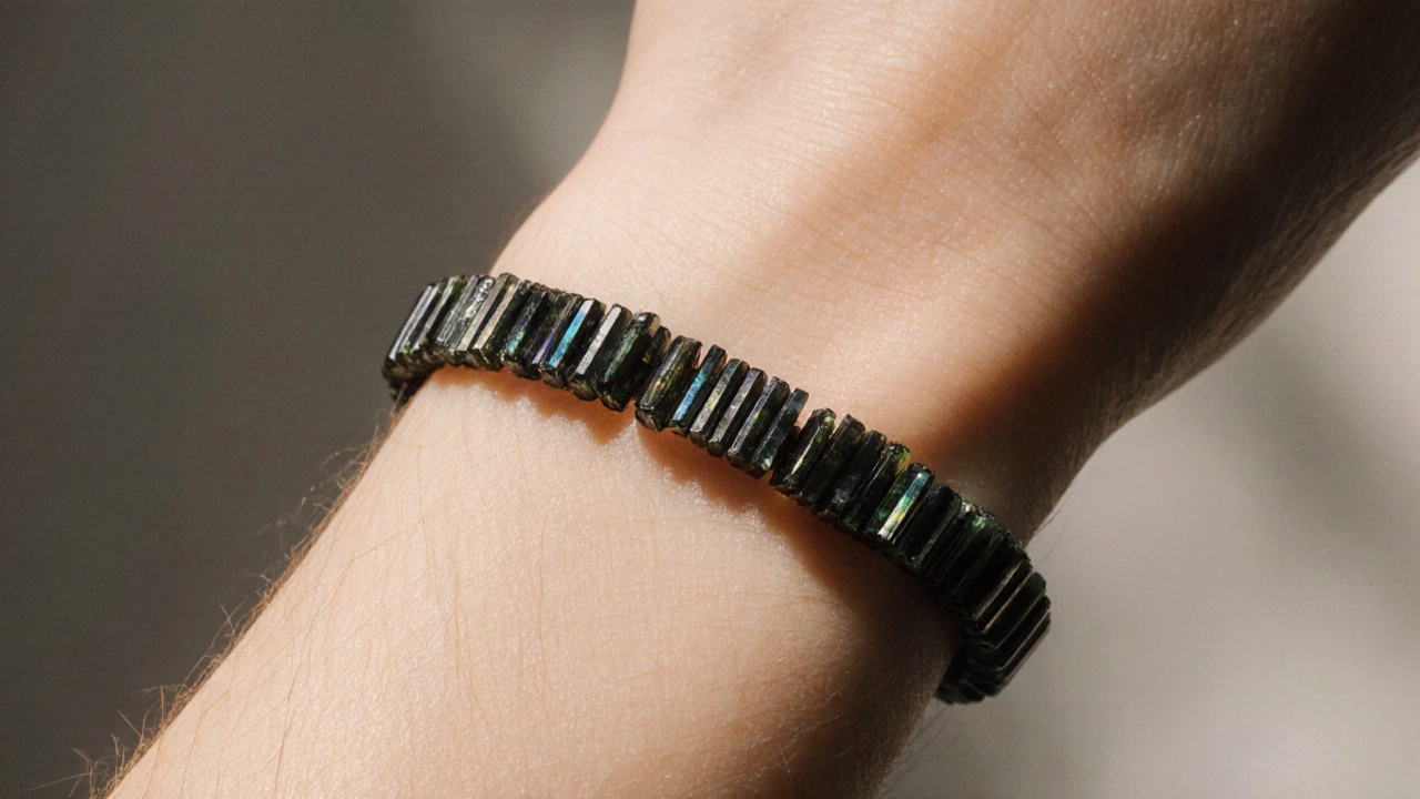 Сколько места должно быть в браслете из турмалина для максимальной эффективности